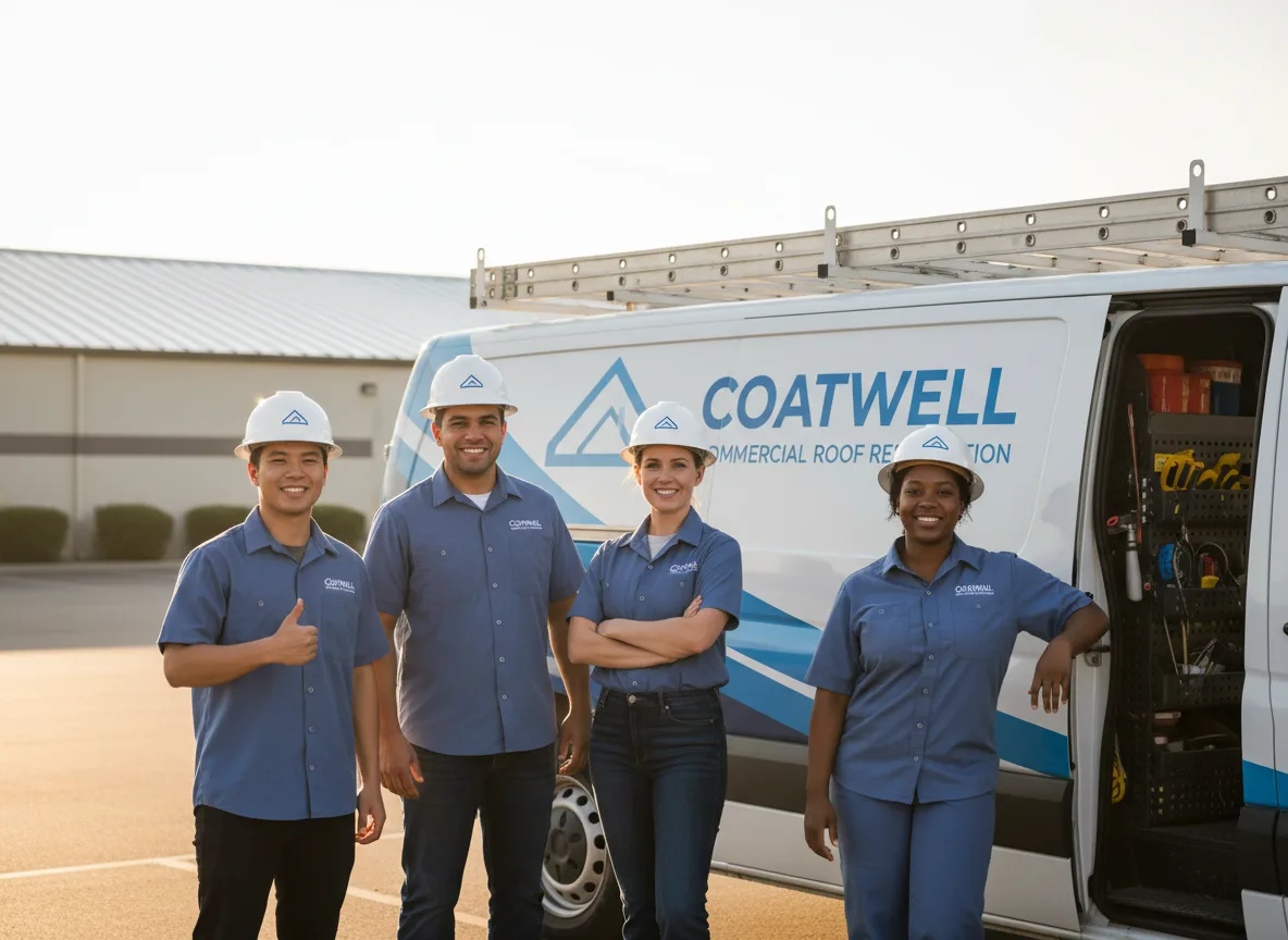 Commercial roof coating company in Jolley, IA